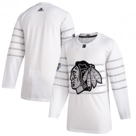 Chicago Blackhawks Trikot Blank Weiß 2020 NHL All-Star Adidas Authentic - Herren